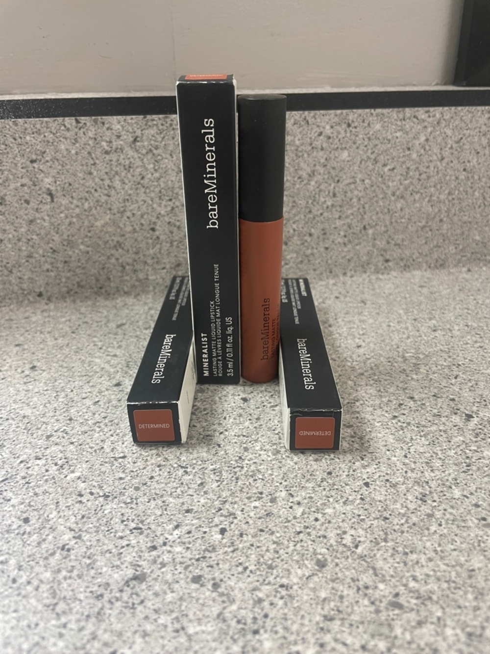 bareMinerals Liquid Lipstick shade Determined